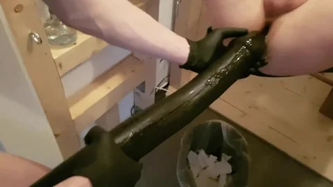 090 - strap-on pound With bizarre long Dildos (Camera A)