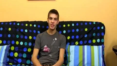 filthy brunette Max Morgan Interview Then Jerking Session - BoyFriendTVcom