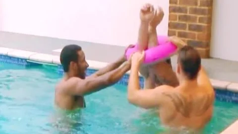 Swimming With Leo Kage