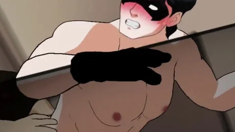 Juice Anime: Young hunk craving real sex