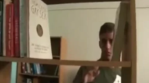 College lad's tasty Adventure In The Library
