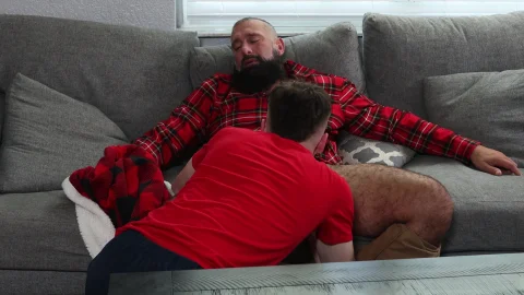 Family Dick: Yule Log Stoked by Daddy