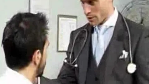 Dr. Examines Patient