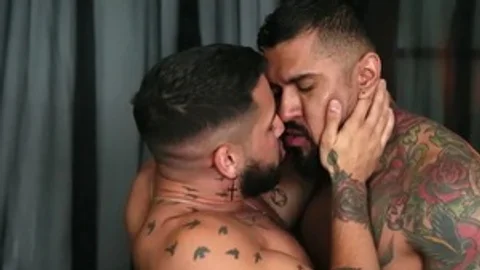 DrillMyHole.com: Latin Brock Banks flip-flop in the bed