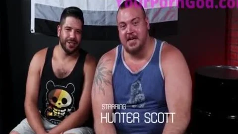 Lanz Adams & Hunter Scott: beefy & humongous