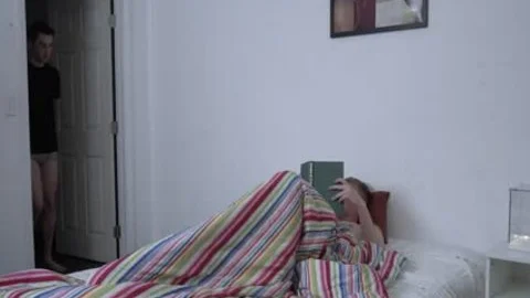 Cuddling And nailing pretty Stepbro
