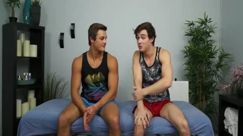 Justin Owen Riding Charlie Pattinson penis