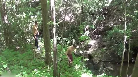 Anthony Verusso And Travis Stevens bareback In Asheville