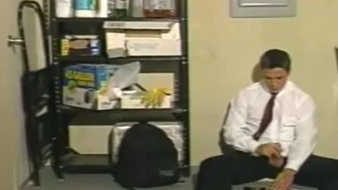 Catholic twink makes a deal with the janitor