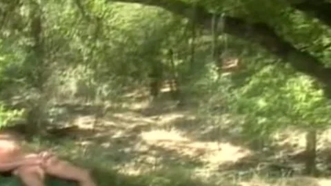 They bang him Outdoor With Large strapons