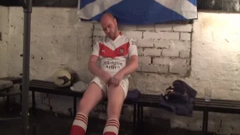 Ginger Rugby Scottish Bloke jerk offs Tthis mann sucked By camera fellow