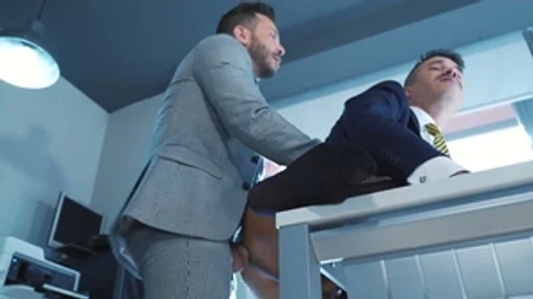 Wet Blowjob Dreams Fulfilled in the Boardroom