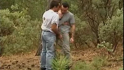 Chad Hunt Plowls Steve Rambo while Brad Maguire Watcthis Mans