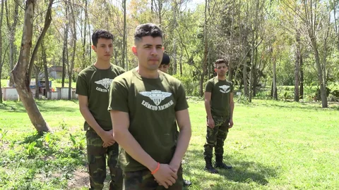 MilitaryDick: A Trimmed Army Beard and Mustache