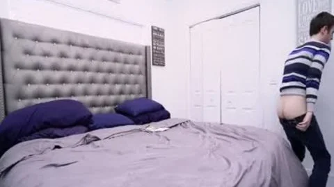 Twink boy blowjob cum sex scene