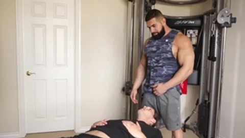 ManUpFilms: Muscled Stone & Damien Stone bareback butt sex