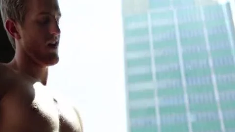 Gabriel Clark nails Levi Michaels - Scene 1