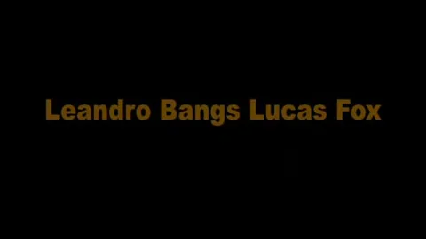 Leandro pounds Lucas Fox