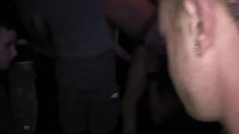 Go Go hooker fucked By Crowd.