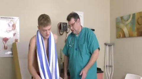 Blond teen gets more Than Just A Medical