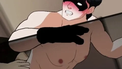 Juice Anime: Young hunk craving real sex