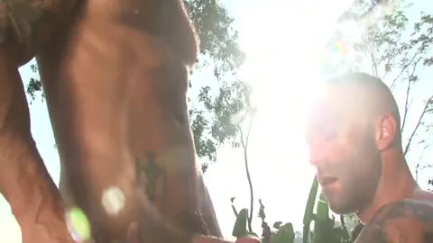 Muscle Adam Killian fucks in the ass sex scene