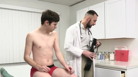 DoctorTapes - Dr. Johnny Deposits Sticky Protein To Dakota's mouth And Rectum For Hormone Treatment