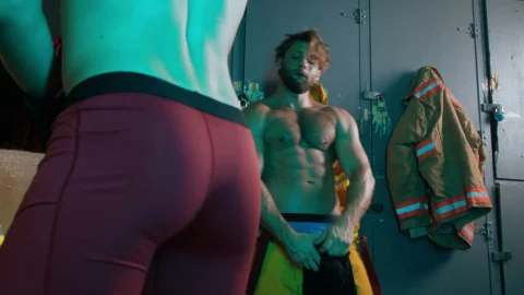 Men: A Wet and Wild Ride for Three Firemen