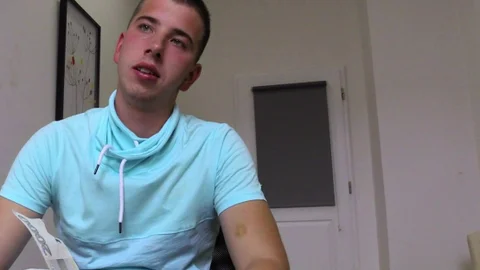 Goofy-faced chap enjoying CBT during POV anal