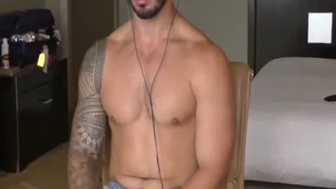 wild Australian jack off