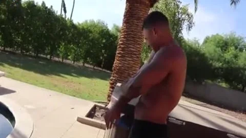 Tony Romero Jerks Off His gigantic chunky cock