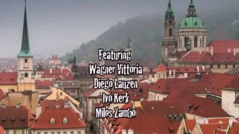 Diego Lauzen, Wagner Vitoria With Ivo Kerk And Milos Zambo