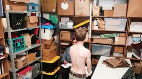 Young Perps: Fucking hard among european officer Zach Brenton