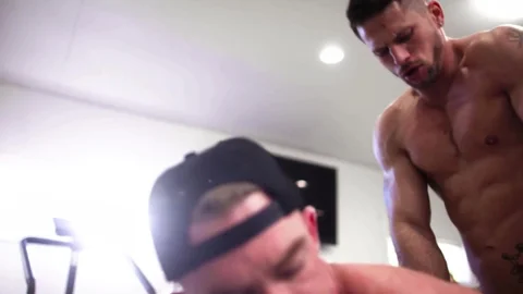 NextDoorStudios: Piercing gay bareback rimming video in HD