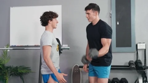 Sean Cody: Pushups with Cum Guzzling