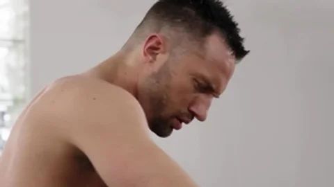 IconMale.com: American Colby Tucker voyeur spanking