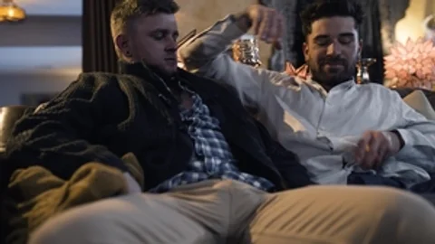 Disruptive Films: Jock Fucks Reluctant Tattooed James