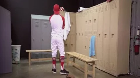 Locker Room nailing - Tristan Hunter And Eddy Ceetee