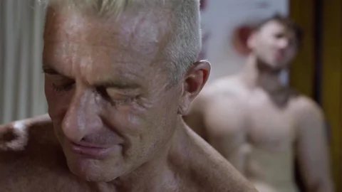 DisruptiveFilms.com: Matthew Figata receiving facial cum loads