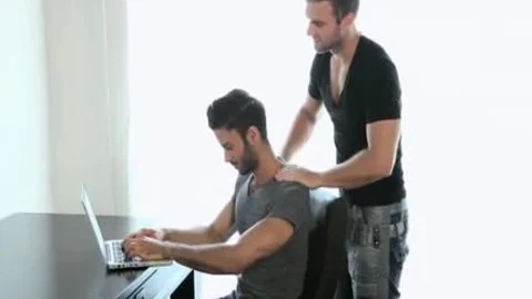 Gabriel Clark bangs Tony Milan