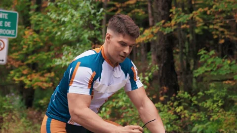 Muscular Mates Make Memories on Bikes