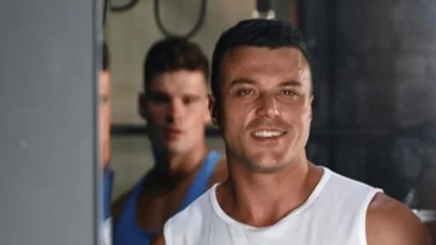 Men: Muscular Men Get Down and Dirty