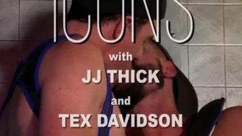 men JJ gigantic And Tex Davidson Play In Neoprene Gear