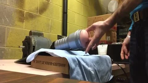 No Hands - Fleshlight fuck
