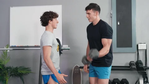 Sean Cody: Pushups with Cum Guzzling