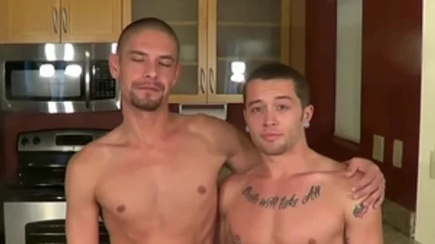 JockBreeders - Nice and thick Austin Chandler butt fucking