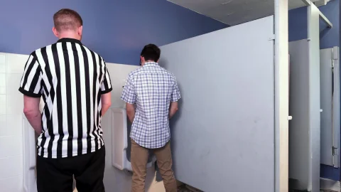 Filling the Cutie in Bathroom
