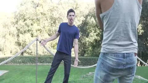 When Son`s And dad`s Play