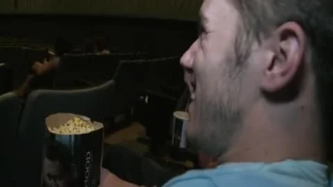 Public gay sex -- In a pounding movie theater!
