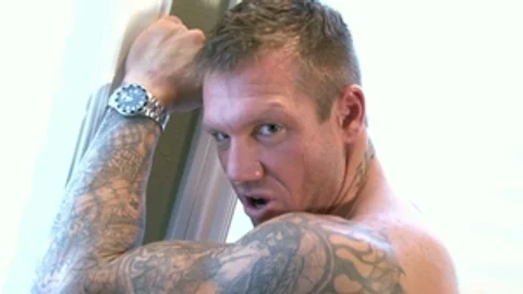 Next Door Male: Glistening Body, Eager Solo Fun